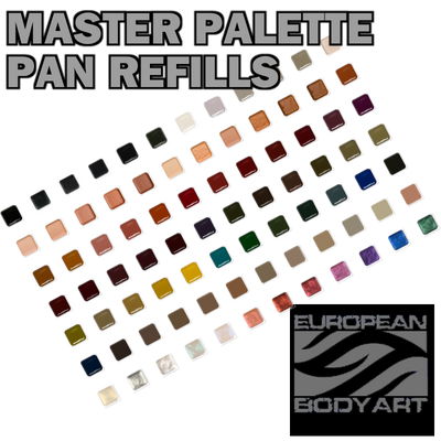 Empty Master Palette case - 12 color capacity