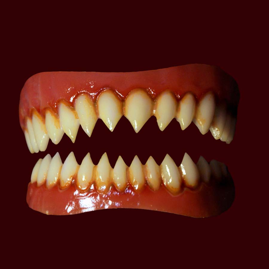 sharp human teeth