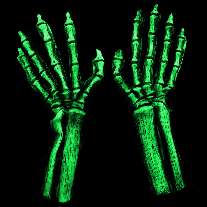 Skeleton Hand - store Halloween - UV Reactive