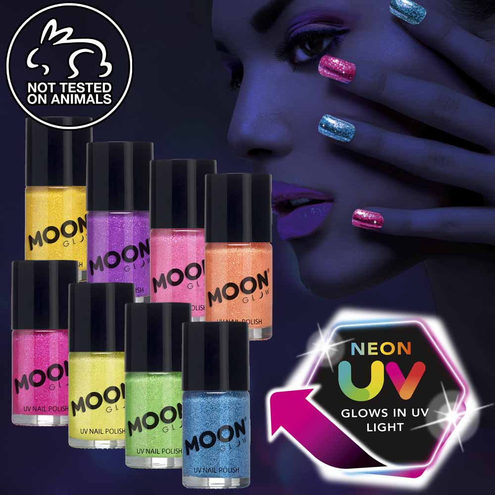 Uv glow outlet nail polish